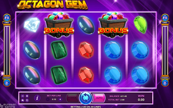 เกม Octagon Gem 2