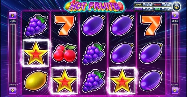 Slotxo Hot Fruit playing 1